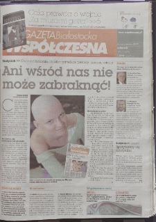 Gazeta Wsp&oacute;łczesna 2009, nr 195