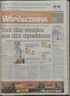 Gazeta Współczesna 2009, nr 208