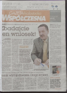 Gazeta Wsp&oacute;łczesna 2009, nr 224