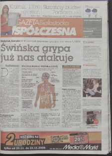 Gazeta Współczesna 2009, nr 226