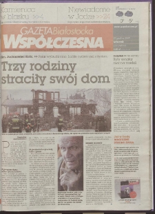 Gazeta Wsp&oacute;łczesna 2009, nr 252