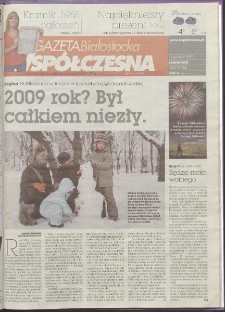 Gazeta Wsp&oacute;łczesna 2009, nr 254