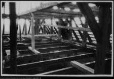 Bęćkowo, więźba dachowa dworu