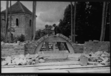 Wizna, odbudowa kościoła