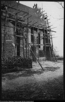 Wizna, odbudowa kościoła