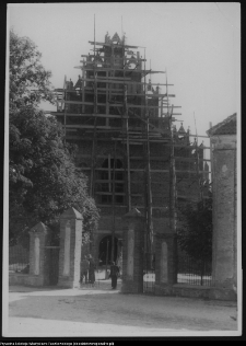 Wizna, odbudowa kościoła