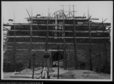 Wizna, odbudowa kościoła