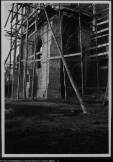 Wizna, odbudowa kościoła