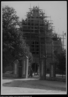 Wizna, odbudowa kościoła