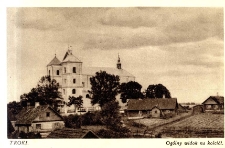 Troki. Ogólny widok na kościół