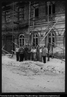 Suwałki, ratusz w konserwacji