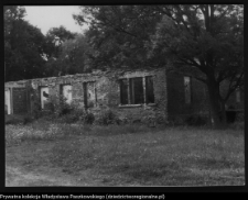 Makowlany, ruiny dworu