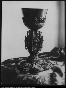 Supraśl, kielich gotycki z dawnej cerkwi warownej