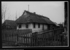 Plutycze, chaty drewniane