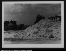 Łomża, ruiny kościoła ewangelickiego