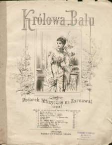 Królowa Balu : Podarek muzyczny na Karnawał 1880 r. : wybór najulubieńszych tańców Warszawskich. No 9, Casino-Polka Fahrbach'a.