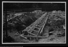 Białystok, budowa Pomnika Wdzięczności Armii Radzieckiej w Parku Planty