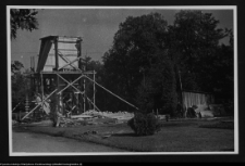 Białystok, budowa Pomnika Wdzięczności Armii Radzieckiej w Parku Planty