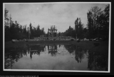 Białystok, budowa Pomnika Wdzięczności Armii Radzieckiej w Parku Planty