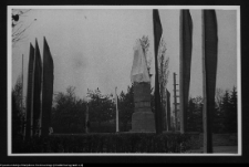 Białystok, budowa Pomnika Wdzięczności Armii Radzieckiej w Parku Planty