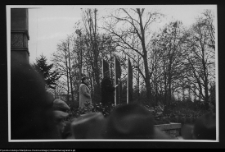 Białystok, budowa Pomnika Wdzięczności Armii Radzieckiej w Parku Planty