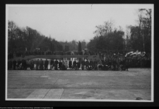 Białystok, budowa Pomnika Wdzięczności Armii Radzieckiej w Parku Planty