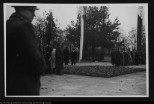 Białystok, budowa Pomnika Wdzięczności Armii Radzieckiej w Parku Planty