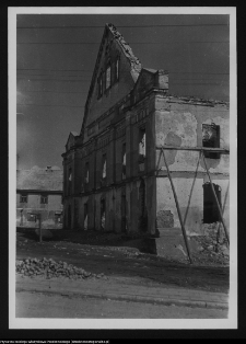 Krynki, ruiny synagogi