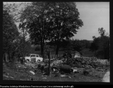 Oracze, pozostałości po chacie wiejskiej