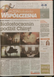 Gazeta Współczesna 2010, nr 86