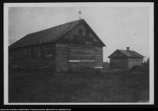 Osowiec (wieś), prowizoryczny kości&oacute;ł i plebania