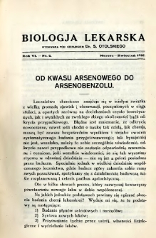 Biologja Lekarska 1927 R.6 nr 2