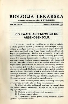 Biologja Lekarska 1927 R.6 nr 2