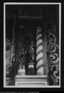 Szczerba, kościół. Fragment Wielkiego Ołtarza