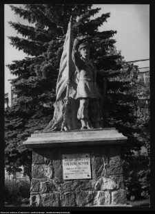 Łomża, pomnik Stacha Konwy