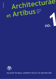 Architecturae et Artibus. Vol.1, no.1