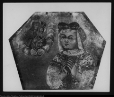 Łomża, katedra p.w. św. Michała Archanioła, portret natrumienny