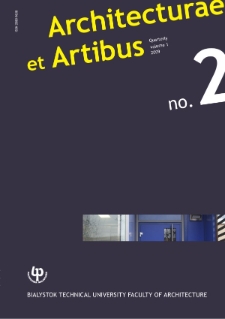 Architecturae et Artibus. Vol. 1, no. 2