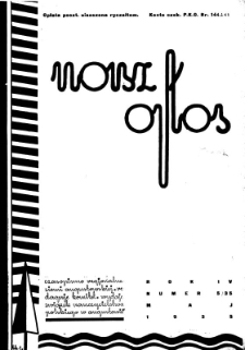 Nasz Głos 1935, R.4, maj nr 5
