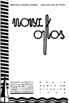 Nasz Głos 1935, R.4, sierpień nr 8