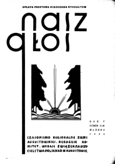 Nasz Głos 1936, R.5, marzec nr 3
