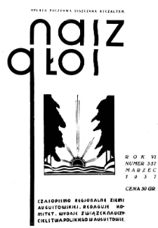Nasz Głos 1937, R.6, marzec nr 3
