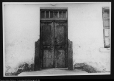 Tykocin, drzwi w budynku mieszkalnym