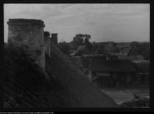 Tykocin, widok na Tykocin z okna kamienicy nr 41 przy ul. Świerczewskiegp