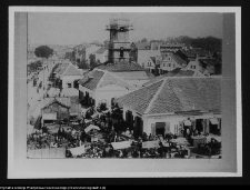 Reprodukcja fotografii Rynku Kościuszki w Białymstoku