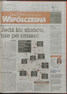 Gazeta Współczesna 2010, nr 135