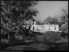 Ciechanowiec, widok na ogr&oacute;d i pałac