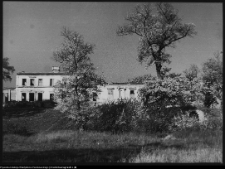 Ciechanowiec, widok na ogród i pałac