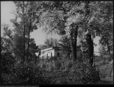 Ciechanowiec, widok na ogród i pałac