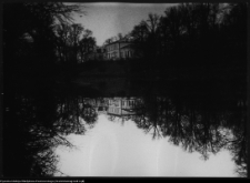 Ciechanowiec, widok na ogród i pałac